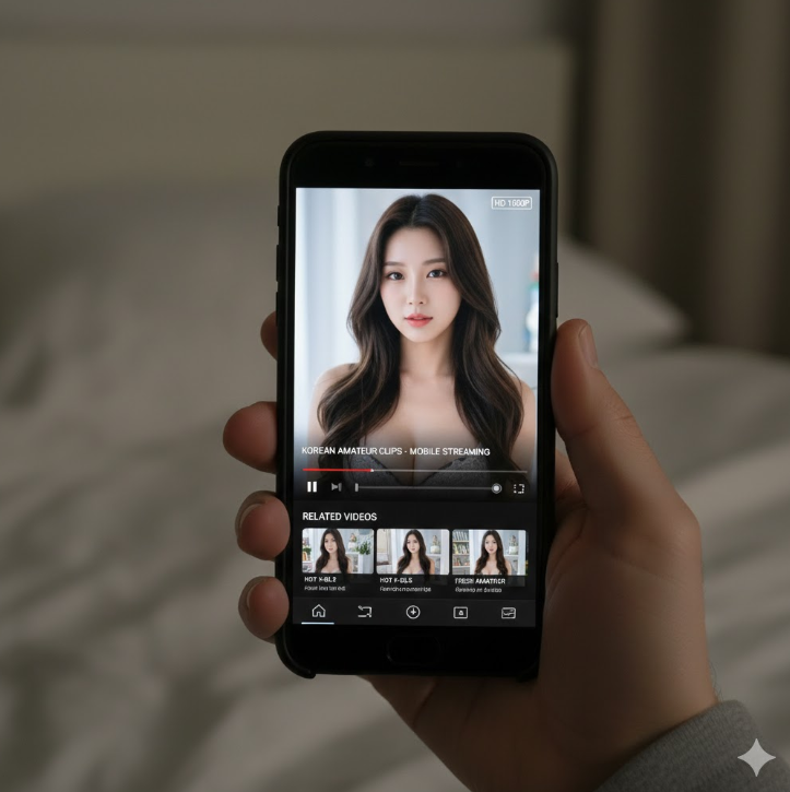 모바일 한국야동 시청 장면 모바일 한국야동 시청 장면